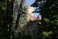 Pom&szlig;en, Wikipedia, Beschreibung, Info, Informationen, Rittergut, Schloss